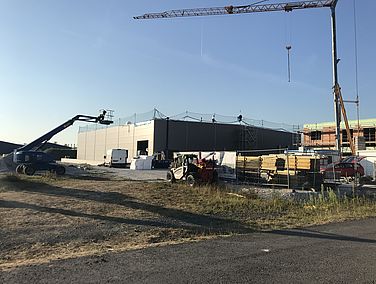 Neubau Lagerhalle in Groß-Rohrheim